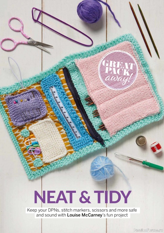 Вязаные проекты в журнале «Simply Knitting №274 2026»
