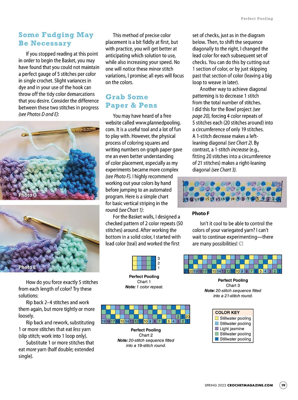 Весенняя коллекция в журнале "Crochet! - Spring" 2022
