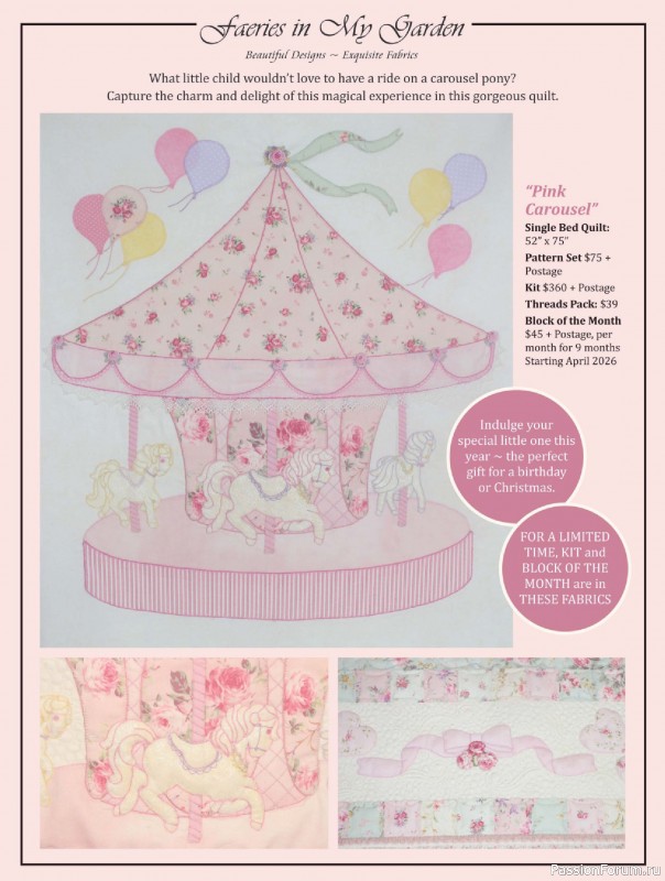 Коллекция проектов для рукодельниц в журнале &laquo;Australian Homespun - February-March 2026&raquo;