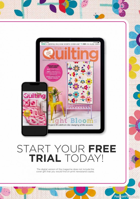 Коллекция проектов для рукодельниц в журнале &laquo;Love Patchwork & Quilting №161 2026&raquo;