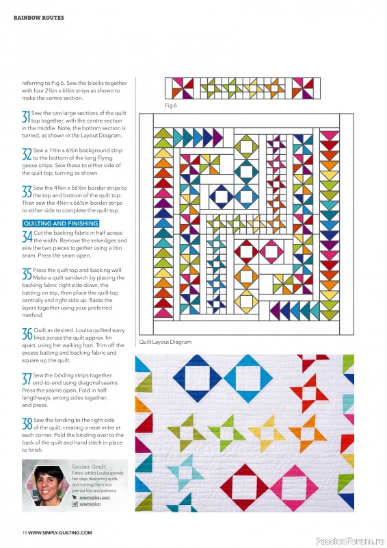 Коллекция проектов для рукодельниц в журнале &laquo;Love Patchwork & Quilting №166 2026&raquo;