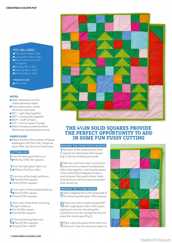 Коллекция проектов для рукодельниц в журнале «Love Patchwork & Quilting №168 2026»