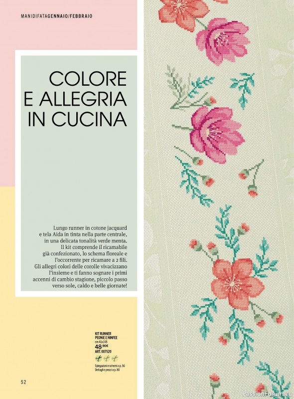 Коллекция проектов для рукодельниц в журнале &laquo;Mani di Fata - Gennaio-Febbraio 2026&raquo;