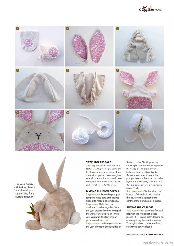Коллекция проектов для рукодельниц в журнале «Mollie Makes - Easter Makes 2026»