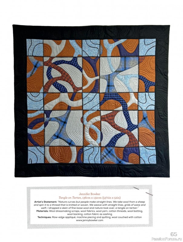 Коллекция проектов для рукодельниц в журнале «Quilters Companion №135 2025»