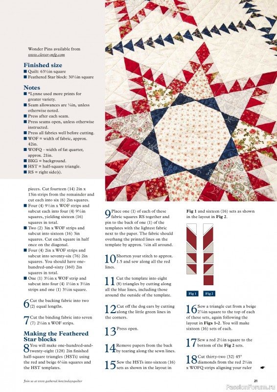 Коллекция проектов для рукодельниц в журнале &laquo;Todays Quilter №138 2026&raquo;