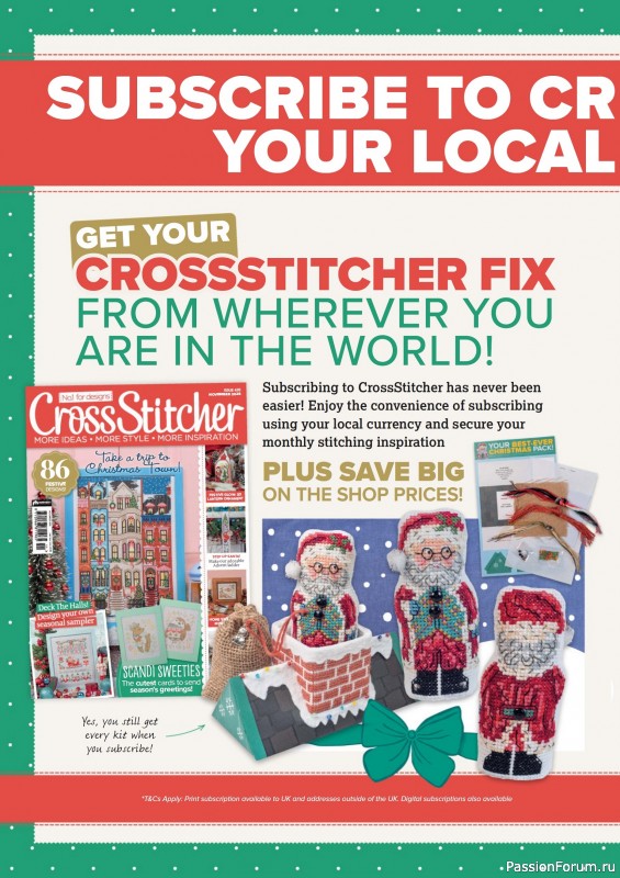 Коллекция вышивки в журнале «CrossStitcher №428 2025»