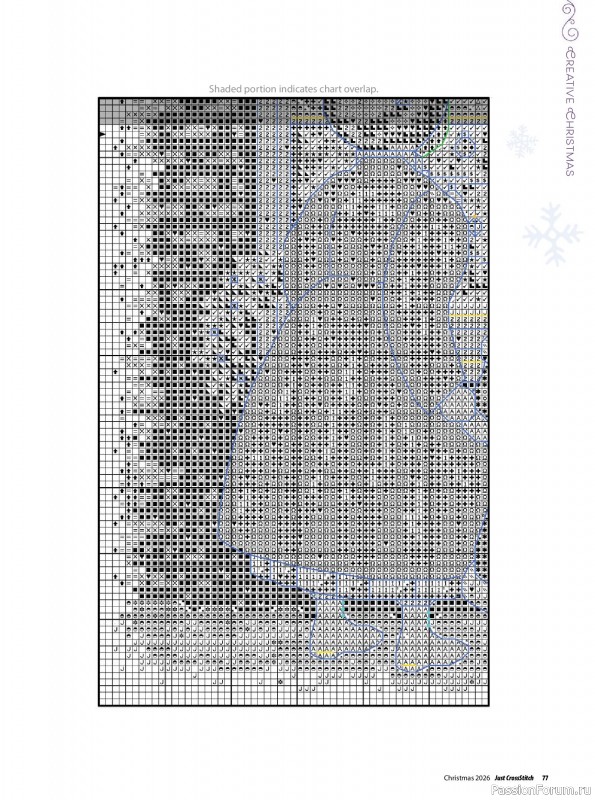 Коллекция вышивки в журнале «Just CrossStitch - Christmas 2026»