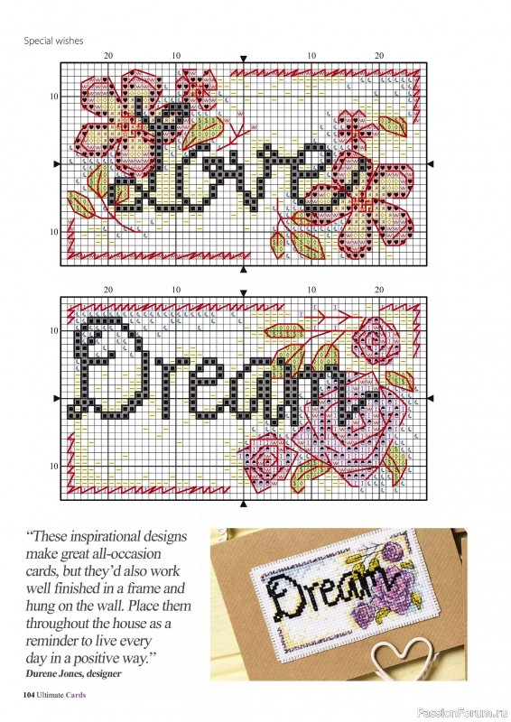 Коллекция вышивки в журнале «Ultimate CrossStitch Cards №58 2025»