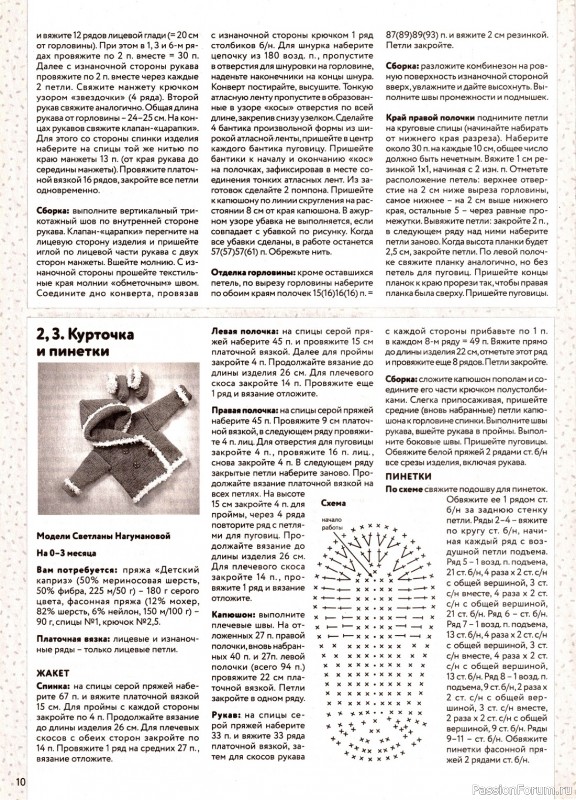 Вязаные модели для детей в журнале «Вяжем детям №2-3 2023»