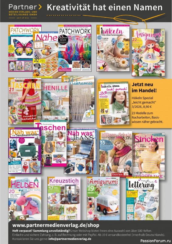 Вязаные проекты крючком в журнале «Amigurumi Magazin №28 2026»