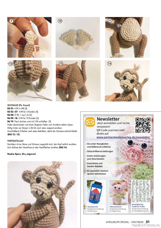 Вязаные проекты крючком в журнале &laquo;Amigurumi Spezial №3 2026&raquo;