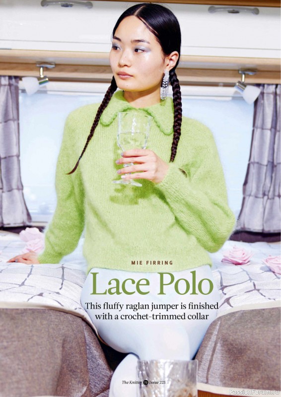 Вязаные проекты спицами в журнале &laquo;The Knitter №225 2026&raquo;