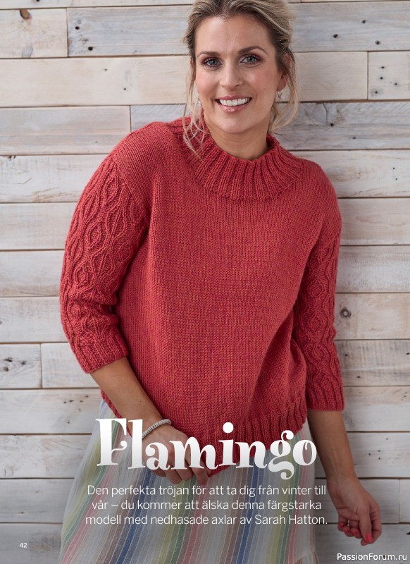 Вязаные проекты в журнале &laquo;Inspirerande handarbete - April 2026&raquo;