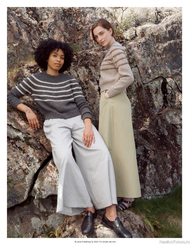 Вязаные проекты в журнале &laquo;Laine Nordic Knits 2024&raquo;. Продолжение