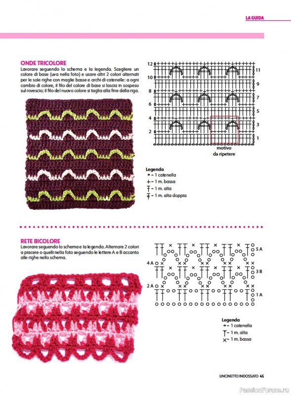 Вязаные проекты в журнале «Uncinetto Indossato №1 2023»