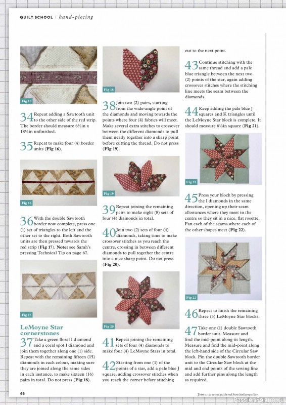 Коллекция проектов для рукодельниц в журнале «Todays Quilter №125 2025»