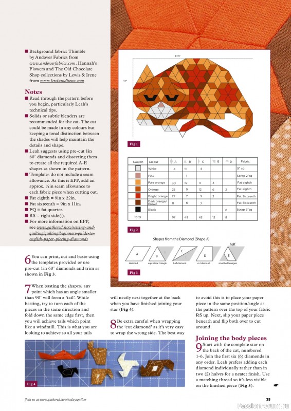 Коллекция проектов для рукодельниц в журнале «Todays Quilter №134 2025»