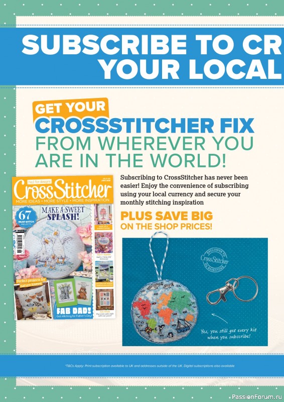 Коллекция вышивки в журнале &laquo;CrossStitcher №435 2026&raquo;