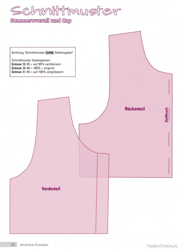 Вязаные модели для детей в журнале &laquo;Andrea Kreativ №6 2025&raquo;