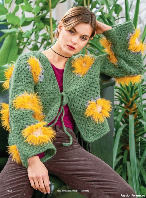 Вязаные модели в журнале «Knitting. Вязание №5 2026»