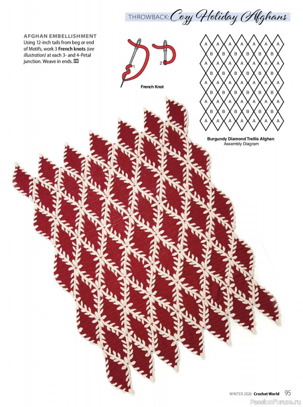 Вязаные проекты крючком в журнале &laquo;Crochet World - Winter 2026&raquo;
