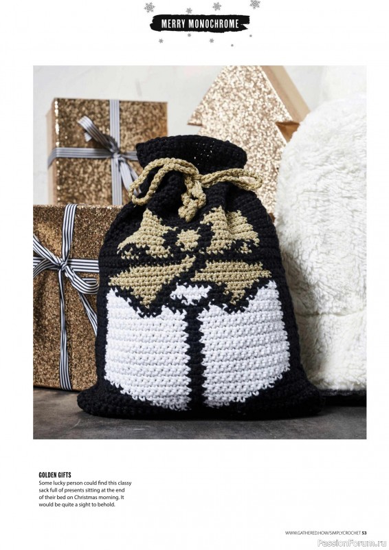 Вязаные проекты крючком в журнале «Your Crochet Christmas - 2025»