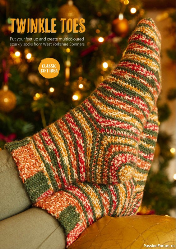 Вязаные проекты крючком в журнале «Your Crochet Christmas - 2025»
