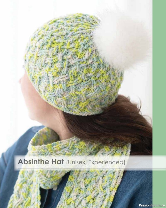 Вязаные проекты в книге «Colorful Crochet Cables». Продолжение
