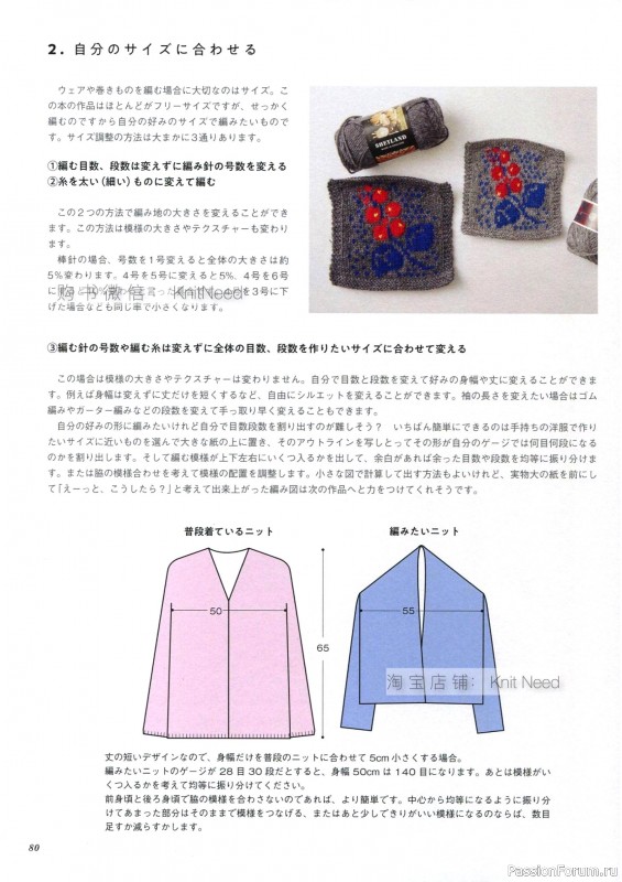 Вязаные проекты в книге «Flower Knitting». Часть 1