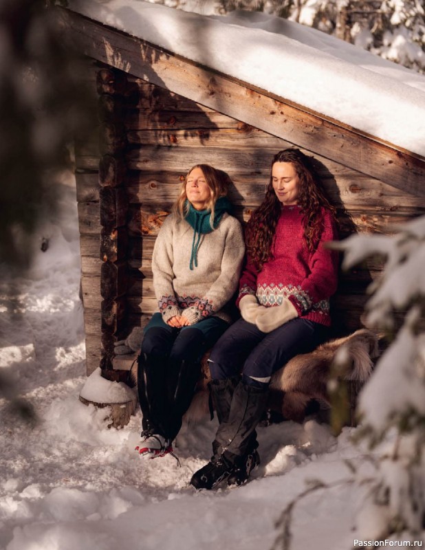 Вязаные проекты в книге «Happy Nordic Knits»