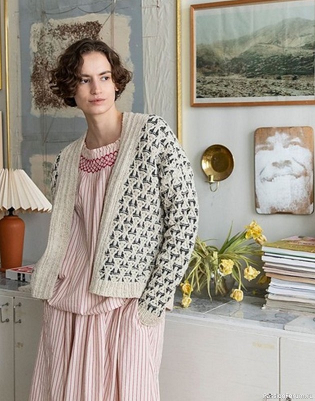 Вязаные проекты в книге «Textured Knits». Часть 1
