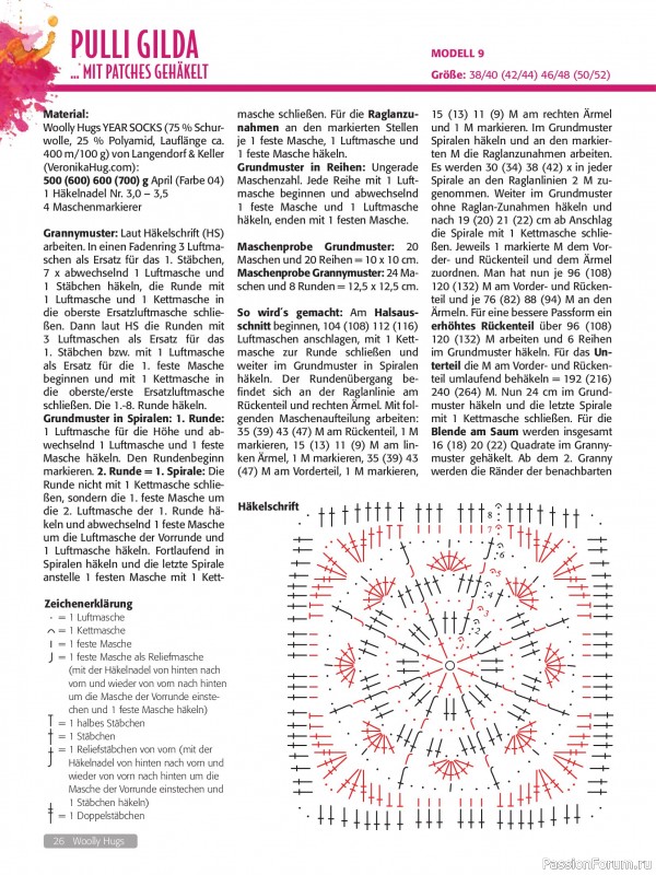 Вязаные проекты в журнале &laquo;Woolly Hugs Maschenwelt №1 2026&raquo;