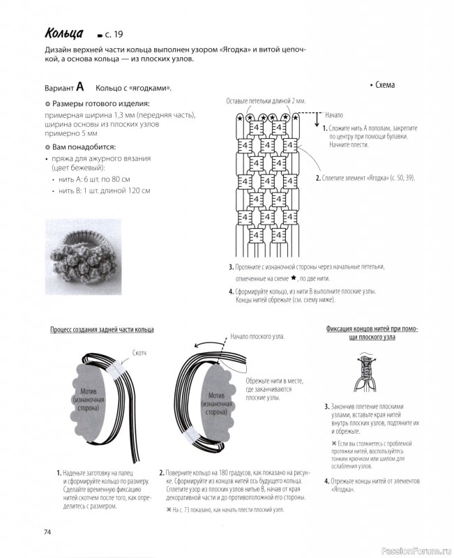 Коллекция проектов для рукодельниц в книге &laquo;Японское ажурное макраме&raquo;