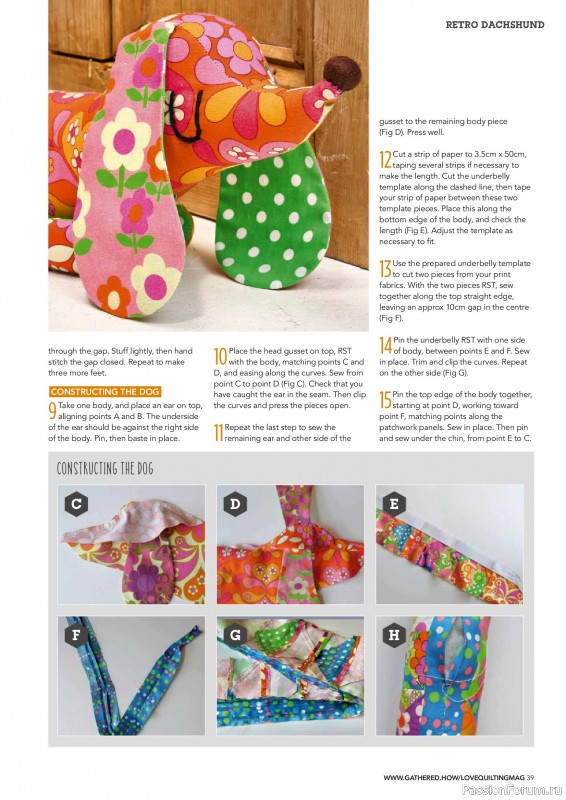 Коллекция проектов для рукодельниц в журнале &laquo;Love Patchwork & Quilting №158 2025&raquo;