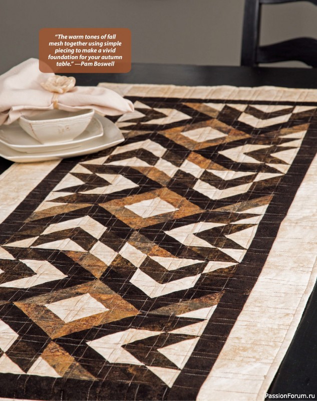Коллекция проектов для рукодельниц в журнале «Quilter's World - Autumn 2026»