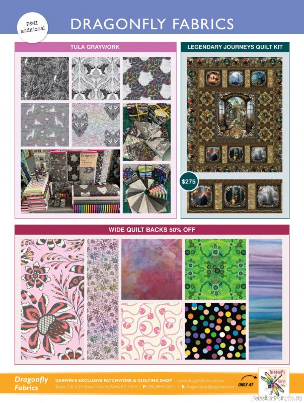 Коллекция проектов для рукодельниц в журнале &laquo;Quilters Companion №138 2026&raquo;