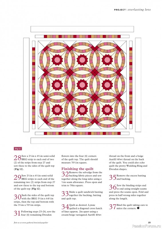 Коллекция проектов для рукодельниц в журнале «Todays Quilter №137 2025»