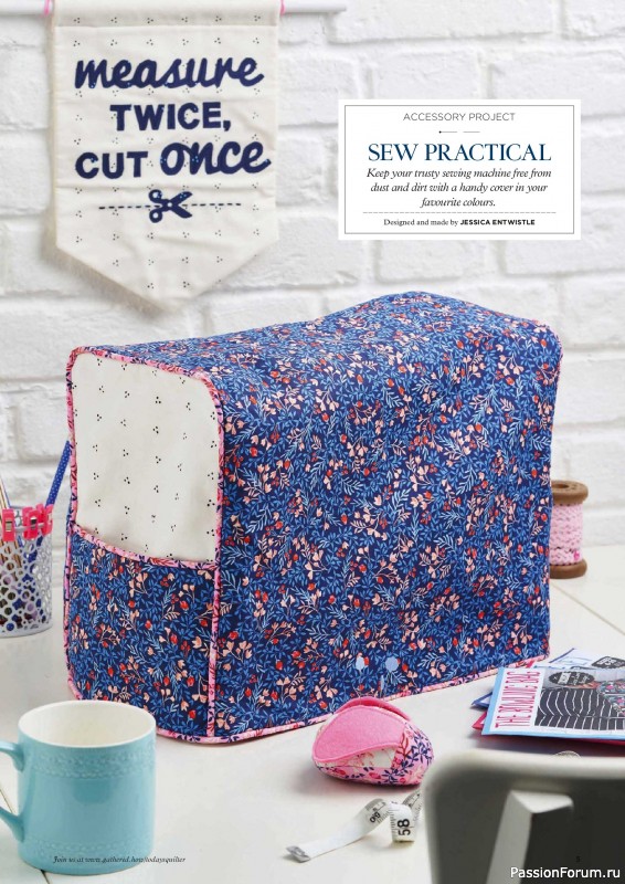 Коллекция проектов для рукодельниц в журнале &laquo;Todays Quilter №139 2026&raquo;