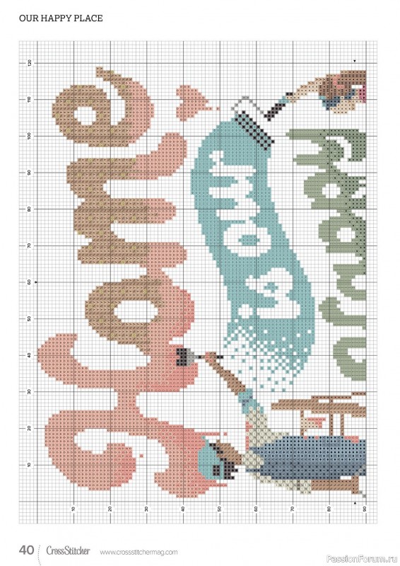 Коллекция вышивки в журнале «CrossStitcher №406 2024»