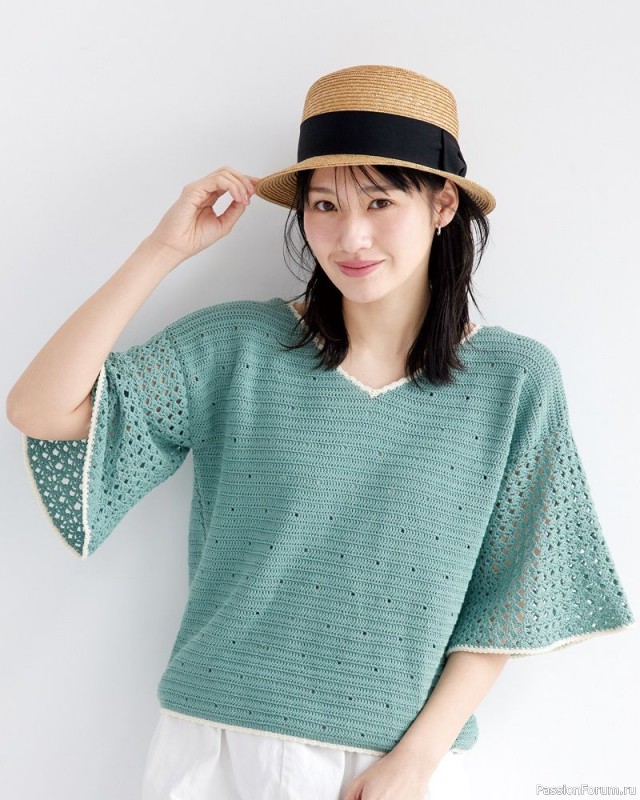 Вязаные модели в журнале «Knit Ange - Summer 2025»