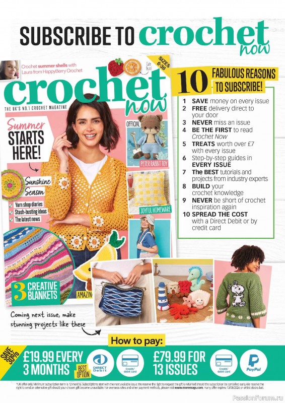 Вязаные проекты крючком в журнале &laquo;Crochet Now №134 2026&raquo;