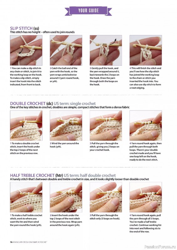 Вязаные проекты крючком в журнале «Simply Crochet №169 2025»