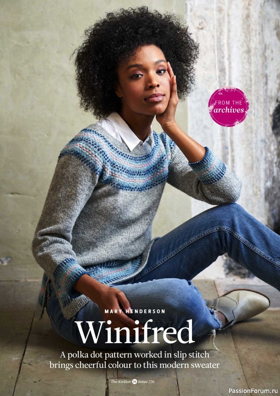 Вязаные проекты спицами в журнале &laquo;The Knitter №226 2026&raquo;