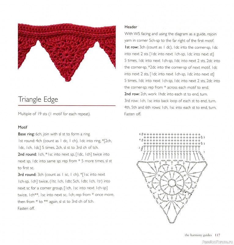 Вязаные проекты в книге &laquo;Crochet Edgings & Trims: 150 Stitches&raquo;.