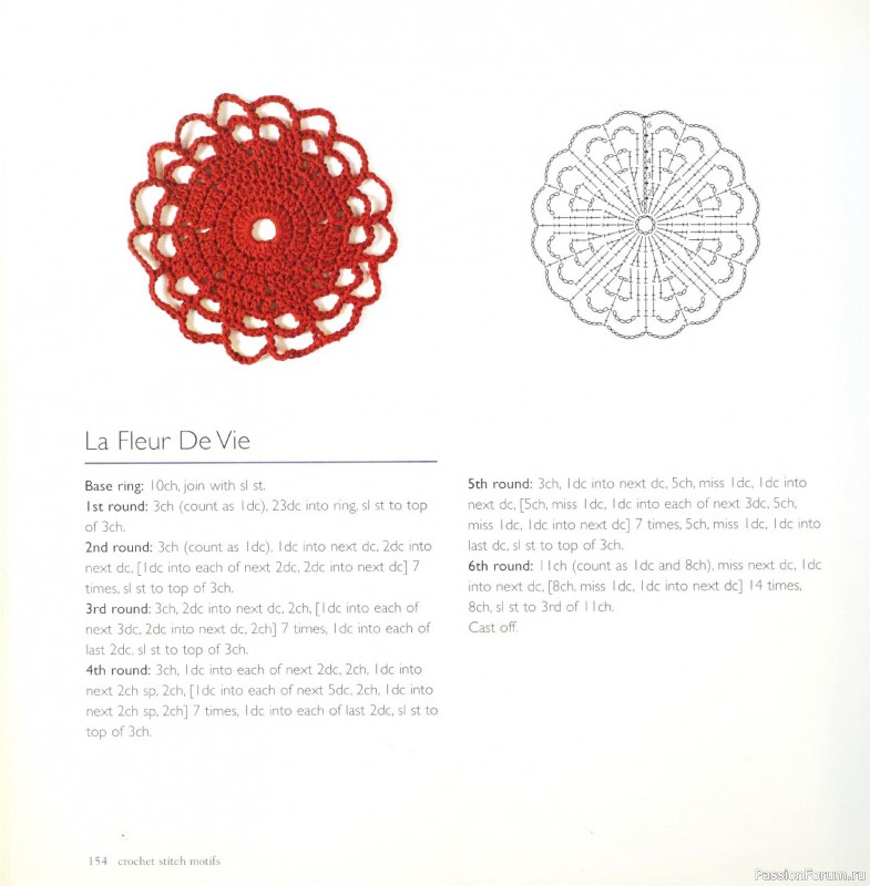 Вязаные проекты в книге &laquo;Crochet Stitch Motifs&raquo;. Продолжение