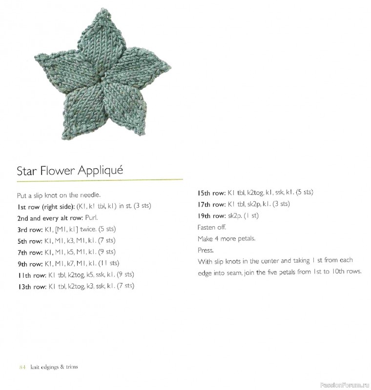 Вязаные проекты в книге &laquo;Knit Edgings & Trims 150 Stitches&raquo;.