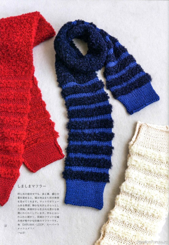 Вязаные проекты в книге «Yarns and Knitting»