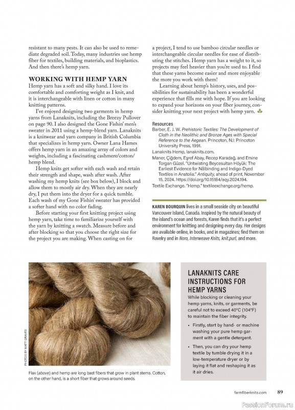 Вязаные проекты в журнале «Farm & Fiber Knits - Summer 2026»