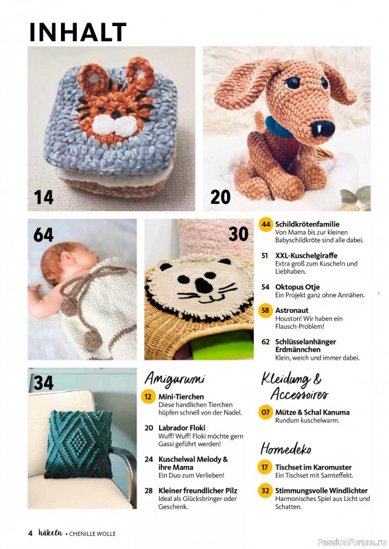 Вязаные проекты в журнале &laquo;Hakeln Sonderheft №1 2026&raquo;